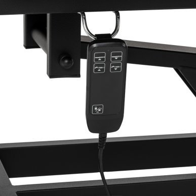 Elektrische behandeltafel Balance Eso 5 voor massage en fysiotherapie met hoogteverstelling en Pivot-functie, grijs