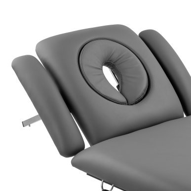 Elektrische behandeltafel BALANCE Eso 4 voor professionele massage, fysiotherapie en revalidatie met hoogteverstelling, grijs