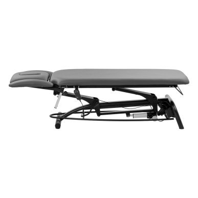 Elektrische revalidatietafel Balance Novus 4 grijs voor massage en fysiotherapie met hoogteverstelling in de praktijk
