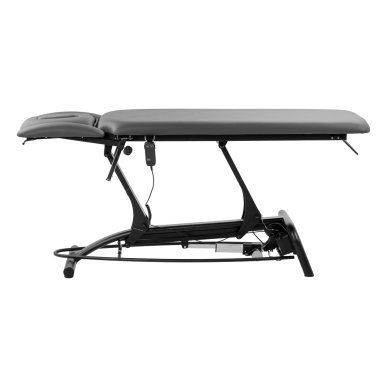 Elektrische revalidatietafel Balance Novus 4 grijs voor massage en fysiotherapie met hoogteverstelling in de praktijk