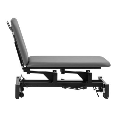 Hydraulische revalidatietafel Balance Solidum 5 grijs met hoogteverstelling 47-93 cm voor massage en fysiotherapie