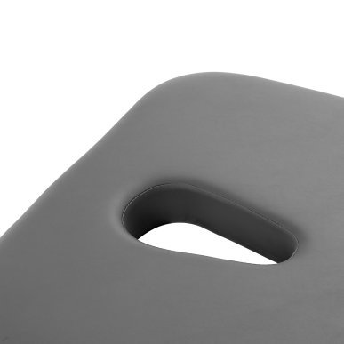 Hydraulische revalidatietafel Balance Solidum 5 grijs met hoogteverstelling 47-93 cm voor massage en fysiotherapie