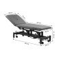 Hydraulic Rehabilitation Table for Massage and Physiotherapy Balance Solidum 5 grey