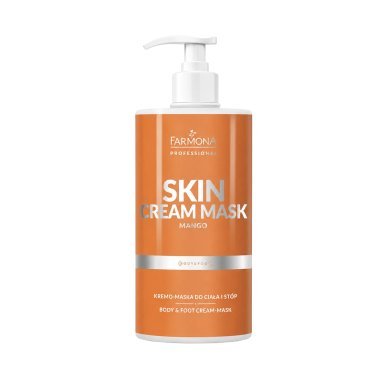 Crèmemasker voor lichaam en voeten Farmona Skin Mango 500 ml voor droge huid, gladheid en intensieve voeding