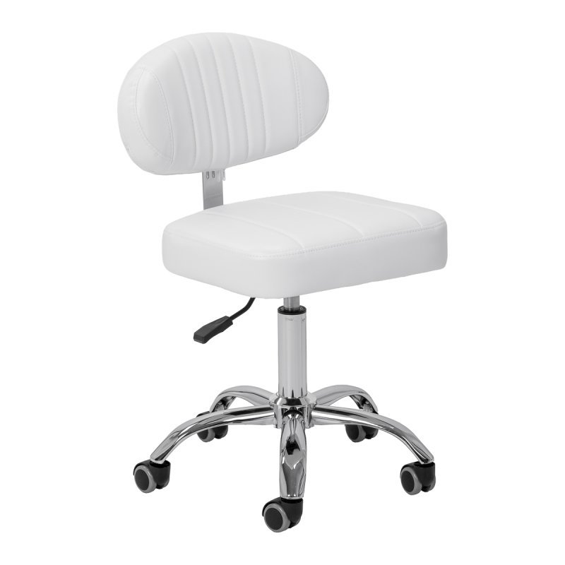 Cosmetic stool Giovanni Y08 white