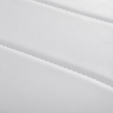 Professionele beautykruk Giovanni Y08 wit met rugleuning, verstelbare hoogte 49-62 cm en draaifunctie voor de salon