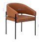 Chair 4Rico Novo brown