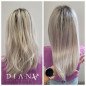 HaarBotox Platinum Herstel-, Diepvoedende, Anti-Frizz Thermische Haarbehandeling voor Blond Haar, Anti-Geel set 500ml + 300ml