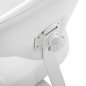 Cosmetic stool Azzurro 156-F bump-up snow-white