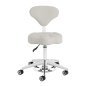 Professionele cosmetische werkkruk Azzurro 156-F bump-up grijs met verstelbare rugleuning voor salon en praktijk