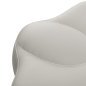 Cosmetic stool Azzurro 156-F bump-up grey