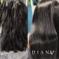 HaarBotox Platinum Herstel-, Diepvoedende, Anti-Frizz Thermische Haarbehandeling voor Blond Haar, Anti-Geel set 500ml + 300ml