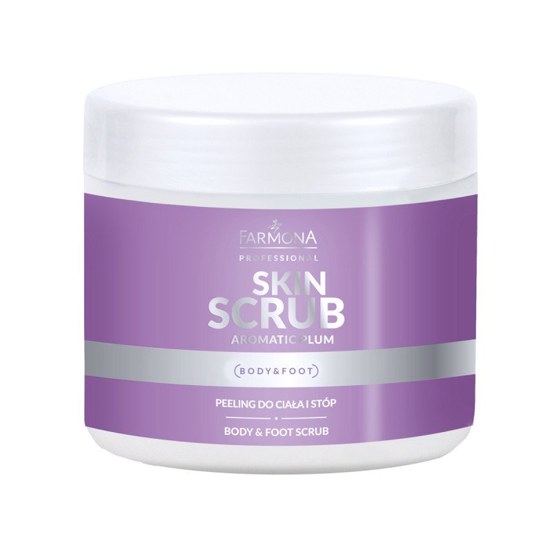 Farmona Skin scrub aromatic plum body and foot scrub 500 g Farmona Skin scrub aromatic plum body and foot scrub 500 g