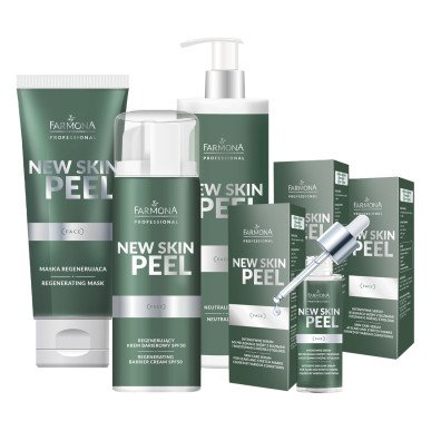 Kalmerend huidmasker Farmona New Skin Calm Mask 200 ml na peeling en cosmetische behandelingen voor hydratatie en regeneratie