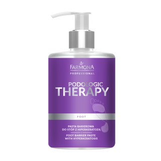 Barrièrepasta Farmona Podologic Therapy 300 ml met 30% ureum voor eelt, kloven en sterk verhoornde huid van de voeten