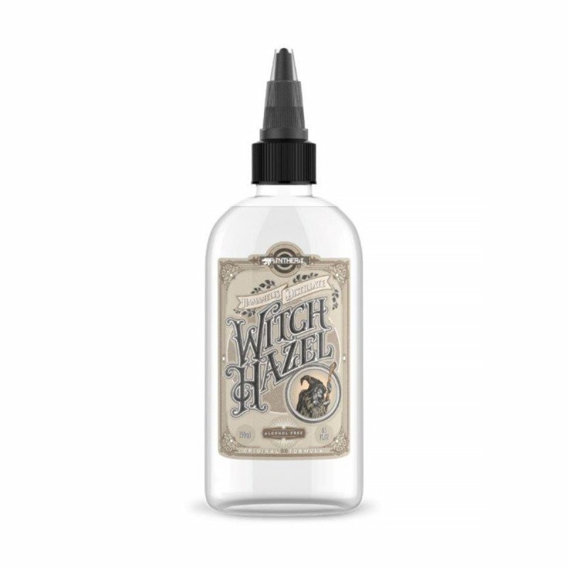 Witch hazel extract Panthera 150 ml voor verzorging na tattoo, kalmering, reiniging en vermindering van roodheid en zwelling
