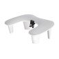 MOMO Croissant manicure rest with mobile phone holder grey