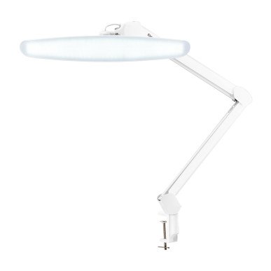 Professionele LED behandellamp Elegante wit 15 W met 98 LEDs, 4 helderheidsniveaus en verstelbare arm voor precisiewerk
