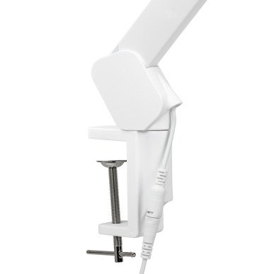 Professionele LED behandellamp Elegante wit 15 W met 98 LEDs, 4 helderheidsniveaus en verstelbare arm voor precisiewerk