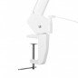 Loepelamp Elegante 6031 wit met 60 SMD LEDs, 3 dioptrie, 2 helderheidsniveaus en tafelmontage voor precisiewerk