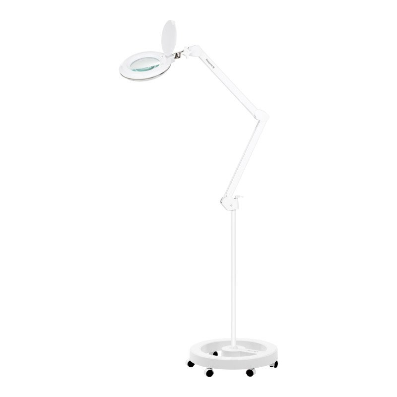 Elegante 6031 magnifying lamp with 60 SMD 3D LEDs, complete with adjustable stand and light intensity control Elegante 6031 magnifying lamp with 60 SMD 3D LEDs, complete with adjustable stand and light intensity control