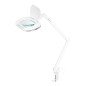 Professionele loepelamp Elegante 6030 wit met 60 SMD LEDs, 3 dioptrie en 6 lichtniveaus voor beauty, podologie en manicure