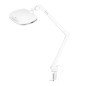 Professionele loepelamp Elegante 6030 wit met 60 SMD LEDs, 3 dioptrie en 6 lichtniveaus voor beauty, podologie en manicure