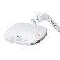 Professionele loepelamp Elegante 6030 wit met 60 SMD LEDs, 3 dioptrie en 6 lichtniveaus voor beauty, podologie en manicure