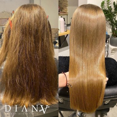 Golden Brazil Protein hair straightening treatment set 500ml + 300ml