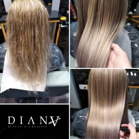 Golden Blue Brazil Protein hair straightening treatment set 500ml + 300ml