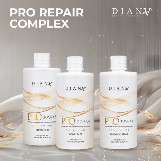 Pro Repair Hair Complex - intensive regeneration without a straightener Set 01 500ml,...