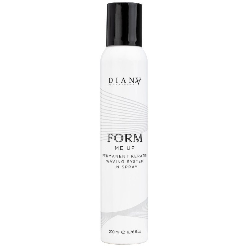 Professionele permanentvloeistof in spray Form Me Up 200 ml voor krullen, golven, Push-Up en kort natuurlijk of gekleurd haar