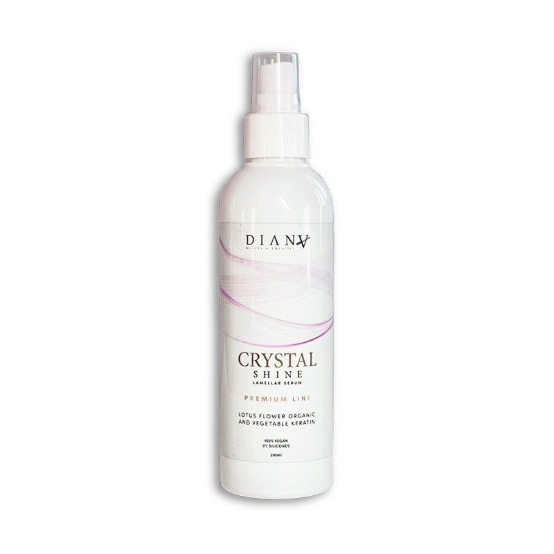 Lamellair haarserum Premium Line Cristal Shine 200 ml met Instant Beauty glans, zachtheid, volume en anti-pluis Lamellair haarserum Premium Line Cristal Shine 200 ml met Instant Beauty glans, zachtheid, volume en anti-pluis