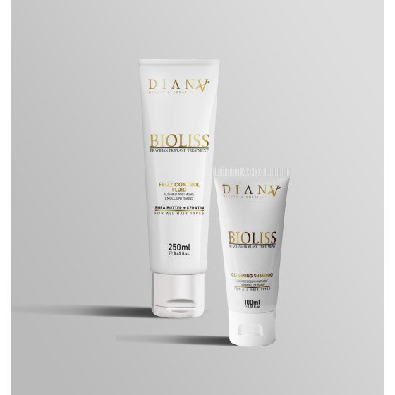 Bioplastia BIOLISS - set van reinigende shampoo 100 ml + gladmakende vloeistof 250 ml