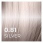 Professionele gel-crème toner Insta Color 0.81 Silver 100 ml voor blond haar, neutralisatie en kleurverfrissing