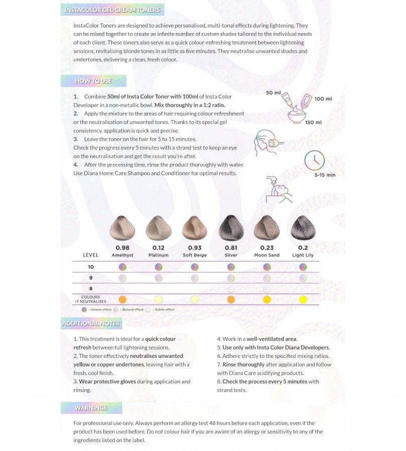 Insta color toner 0.98 Amethyst 100 ml