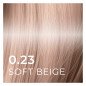 Gel-crème toner Insta Color 0.23 Soft Beige 100 ml voor blond haar met professionele neutralisatie en kleurverfrissing