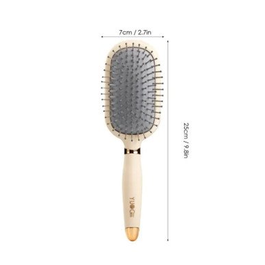 Pink Detangling Hair Brush with Air Cushion – Scalp Massage Brush