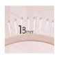 Brosse à cheveux rose poudré – effet racines, coiffage & massage Brosse à cheveux rose poudré – effet racines, coiffage & massage