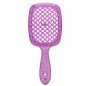 Purple Glitter Hair Brush – Highly Flexible, Ventilated, for All Hair Types Purple Glitter Hair Brush – Highly Flexible, Ventilated, for All Hair Types