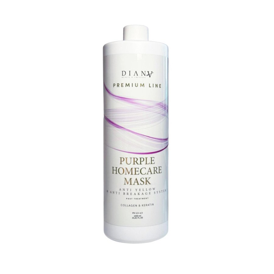 Premium Line Purple – Haarmasker voor blond haar met paars pigment 100ml Premium Line Purple – Haarmasker voor blond haar met paars pigment 100ml