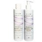 Shampoo en haarmasker Premium Line Purple 250 ml + 250 ml met paars pigment voor koel, zacht en glanzend blond haar Shampoo en haarmasker Premium Line Purple 250 ml + 250 ml met paars pigment voor koel, zacht en glanzend blond haar