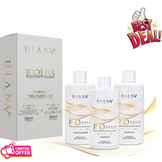 Professional Set: Bioplasty 250 g + Clarifying Shampoo 100 ml + Pro Repair Complex