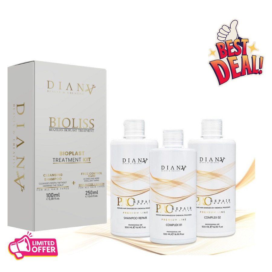 Professional Set: Bioplasty 250 g + Clarifying Shampoo 100 ml + Pro Repair Complex Professional Set: Bioplasty 250 g + Clarifying Shampoo 100 ml + Pro Repair Complex