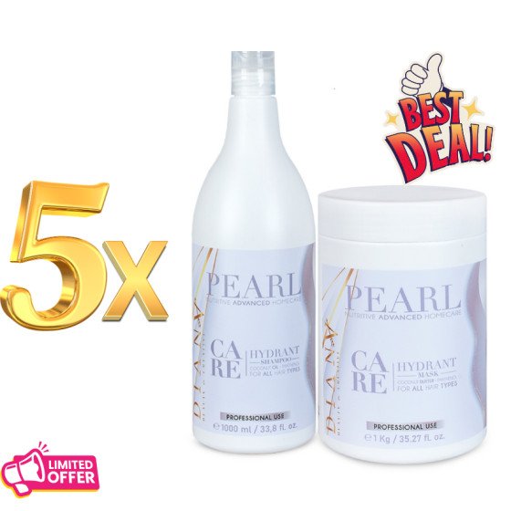 5 x Pearl Care Set 1000 ml – Betaal voor 4, ontvang 1 set GRATIS!