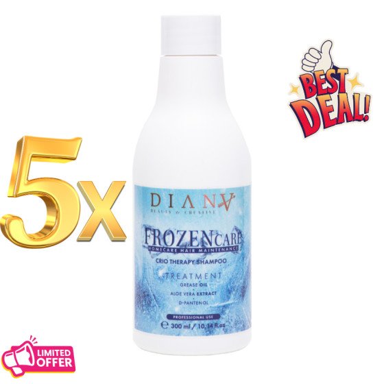 5 x Crio Therapie Homecare Shampoo 250 ml – Betaal voor 4, 1 GRATIS!