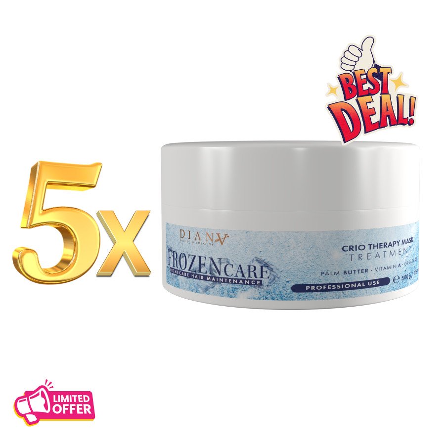 5 x Crio Therapie Care Maska do włosów 300 ml – Płacisz za 4, 1 GRATIS!