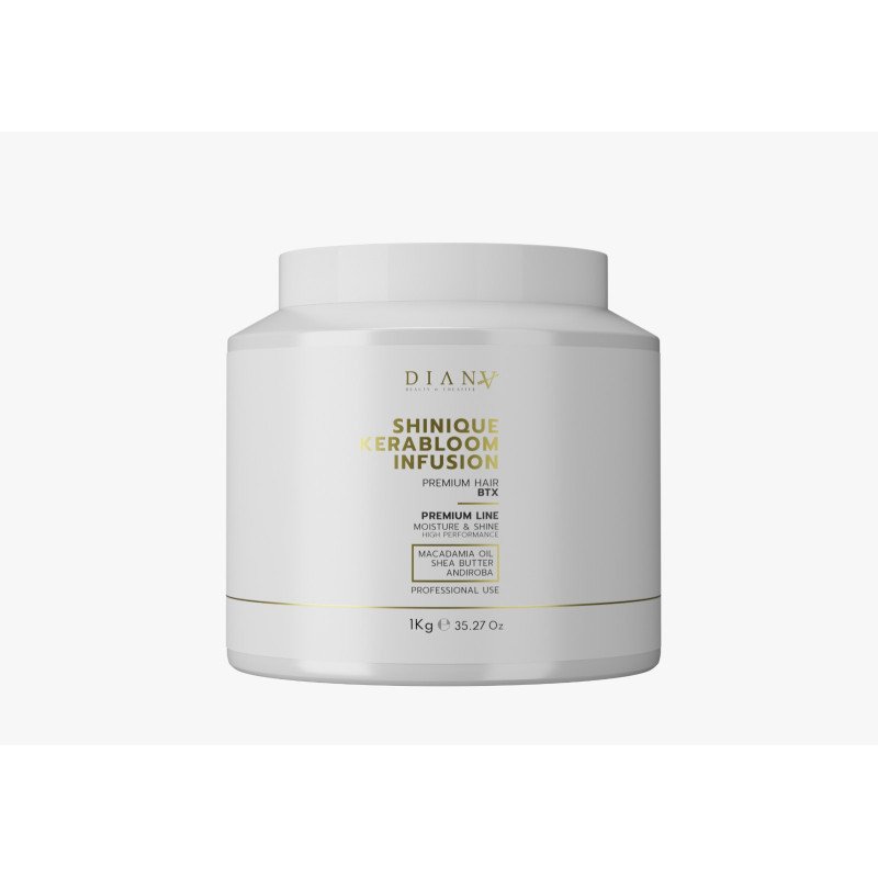 Shinique Kera Bloom Infusion Hair Botox 1 kg, straightening anti-frizz keratin repair treatment