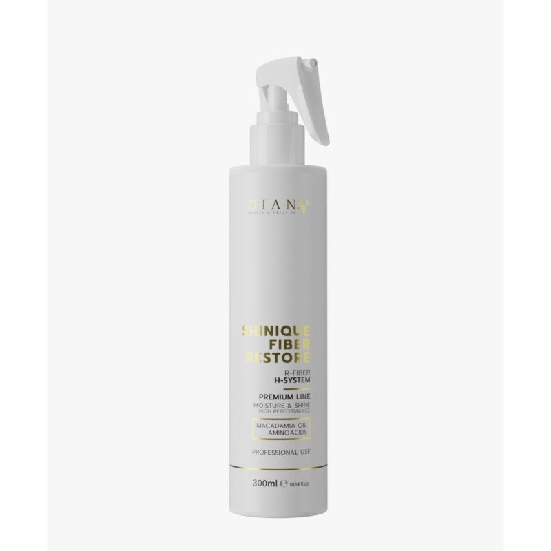 Aminozuur reconstructiebehandeling Shinique Fiber Restore 300 ml voor beschadigd haar, herstel, glans en bescherming Aminozuur reconstructiebehandeling Shinique Fiber Restore 300 ml voor beschadigd haar, herstel, glans en bescherming