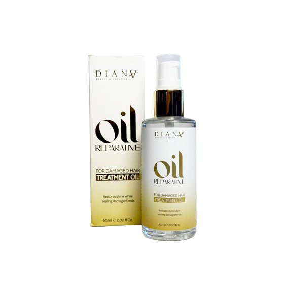Herstellende Haarolie 60ml – Diana Beauty & Creative Serum voor Beschadigd Haar